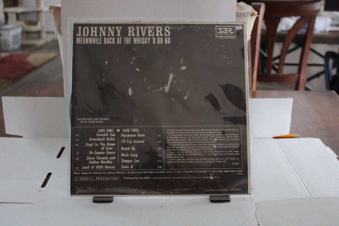 JOHNNY RIVERS MEANWHILE BACK AT THE WHISKY À GG GO