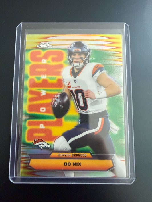 Bo Nix Power Players Refractor
