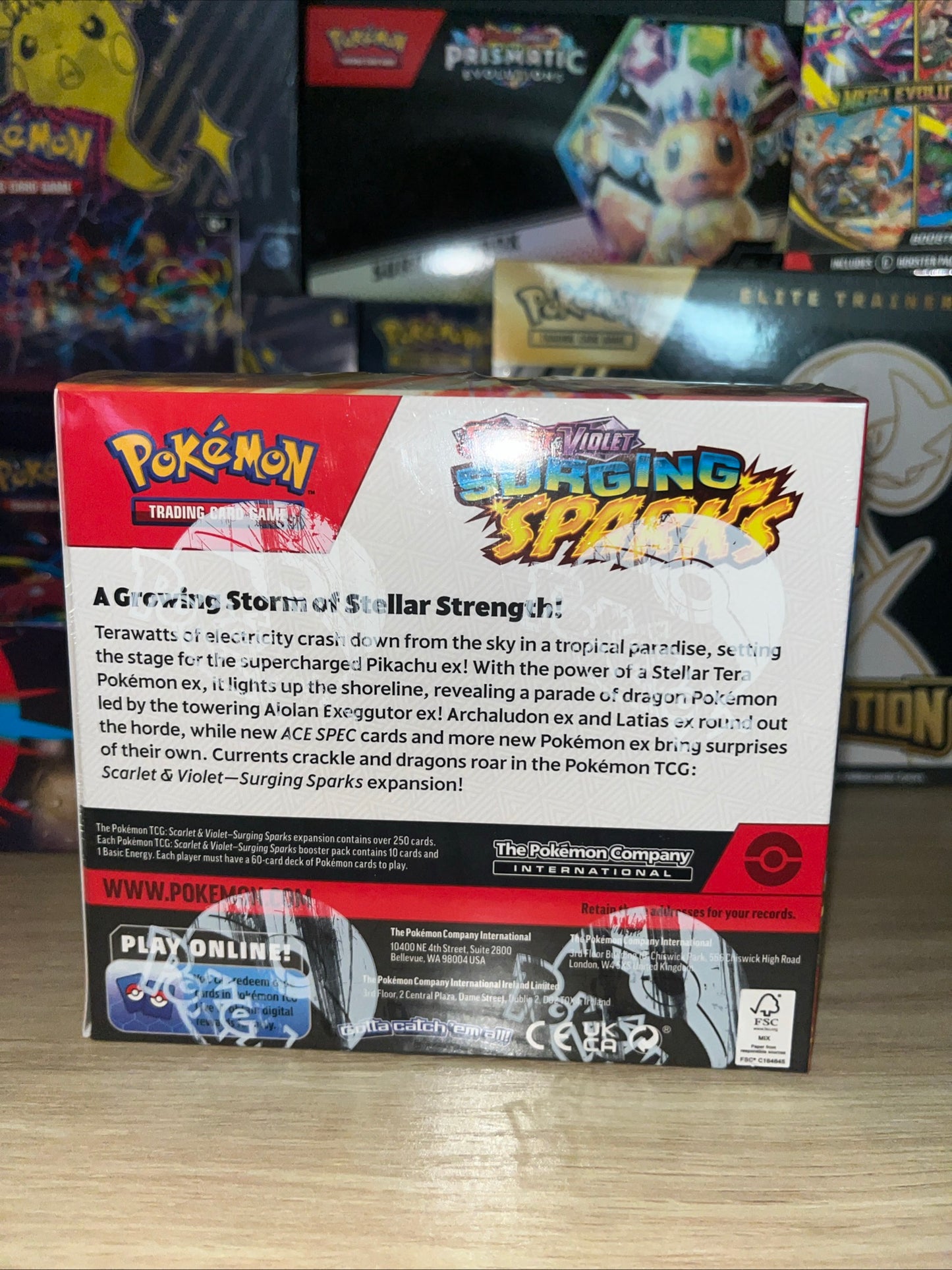 Pokemon Surging Sparks booster box