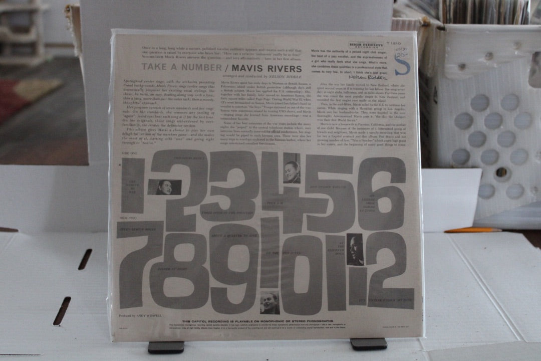 Mavis Rivers Take a Number