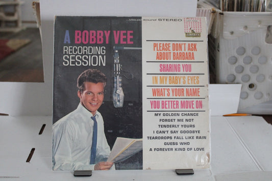 BOBBY VEE RECORDING SESSION