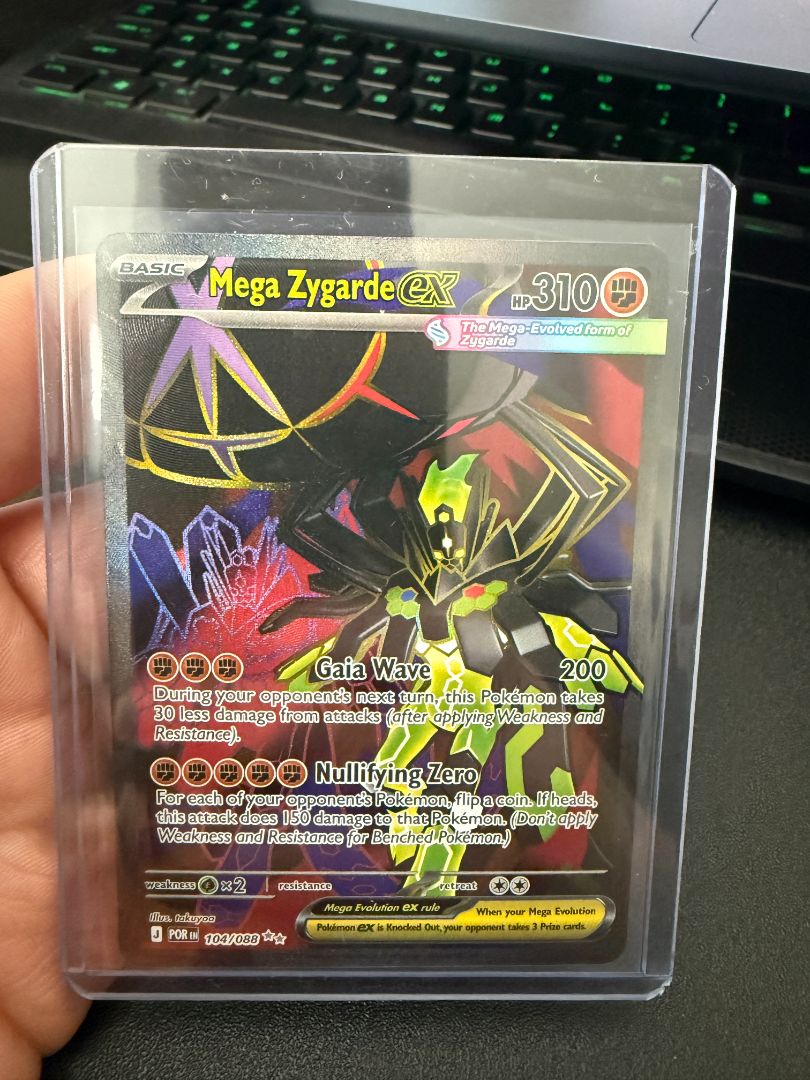 Mega Zygarde Ex Full Art