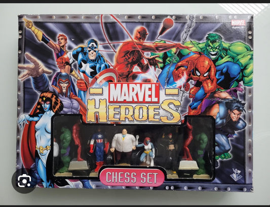 Marvel chess set