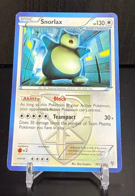 Snorlax Team Plasma 101/135