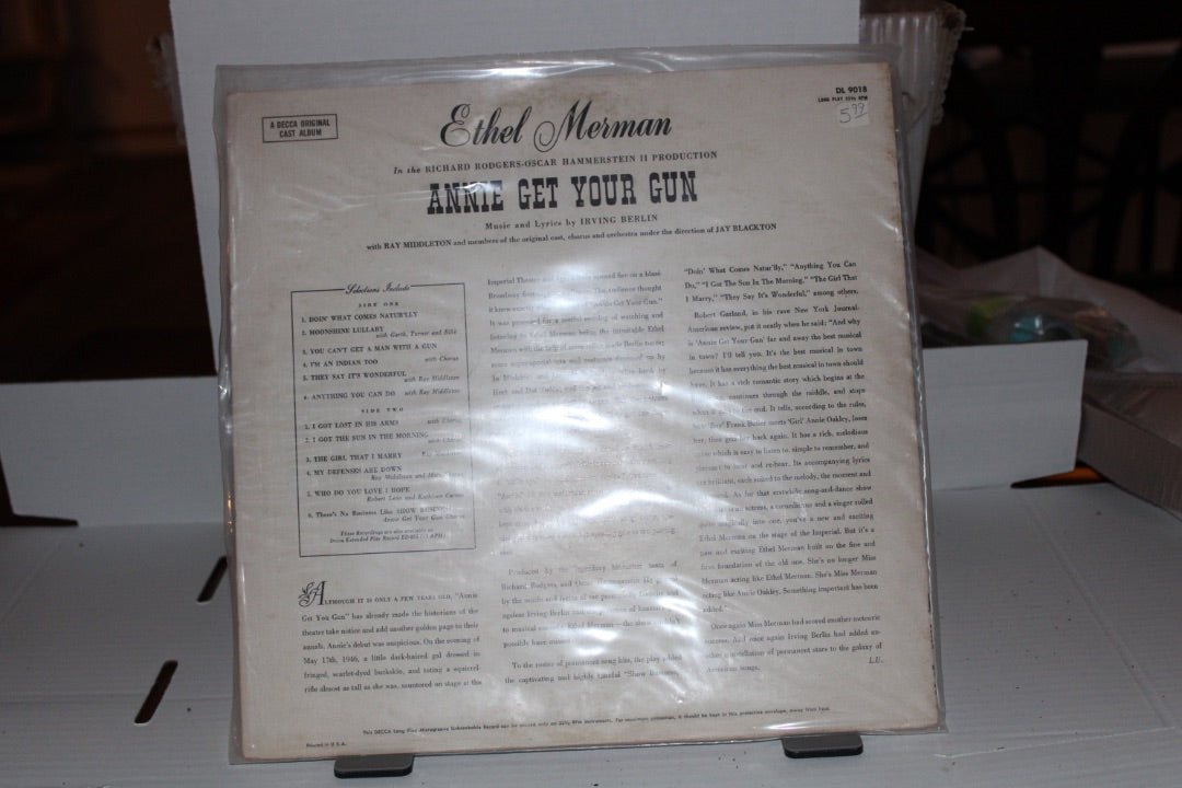 ETHEL MERMAN Annie Get Your gun