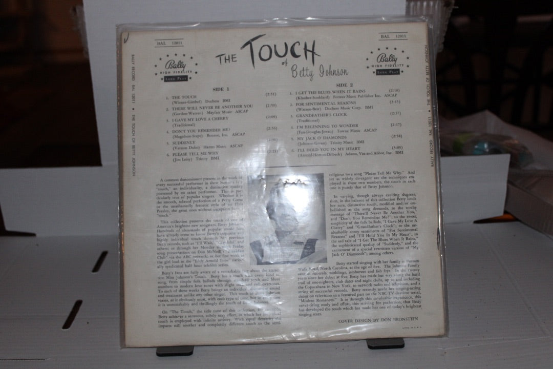 Betty Johnson The Touch