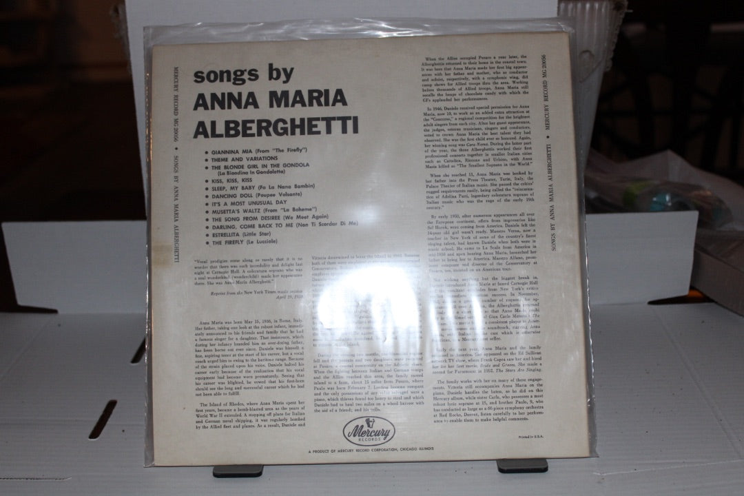 ANNA MARIA ALBERGHEE