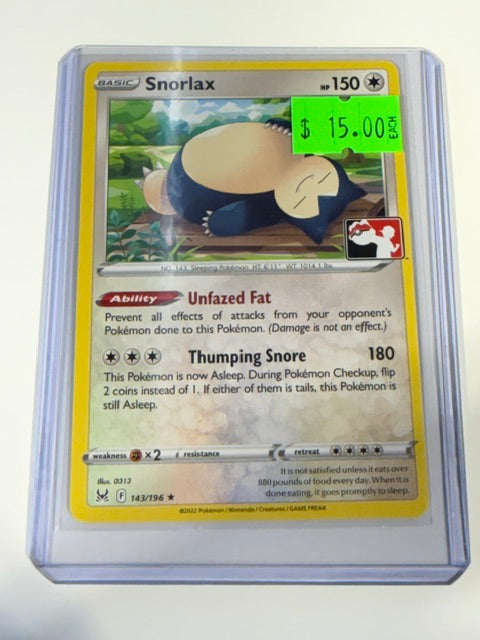 Snorlax 143/196