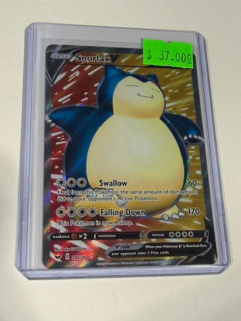 Snorlax v 197/202