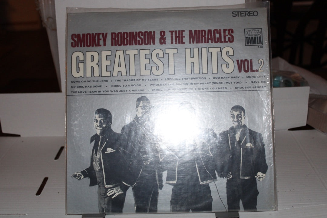 SMOKEY ROBINSON & THE MIRACLES TAMLA GREATEST HITSVOL2