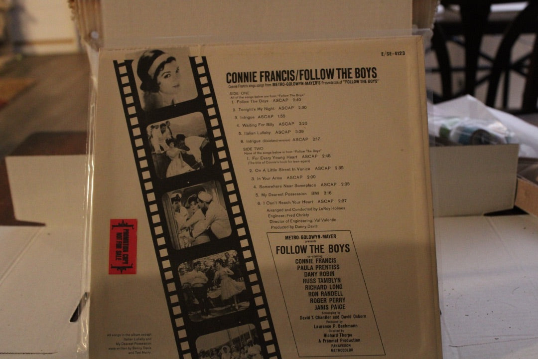 CONNIE FRANCIS/FOLLOW THE BOYS