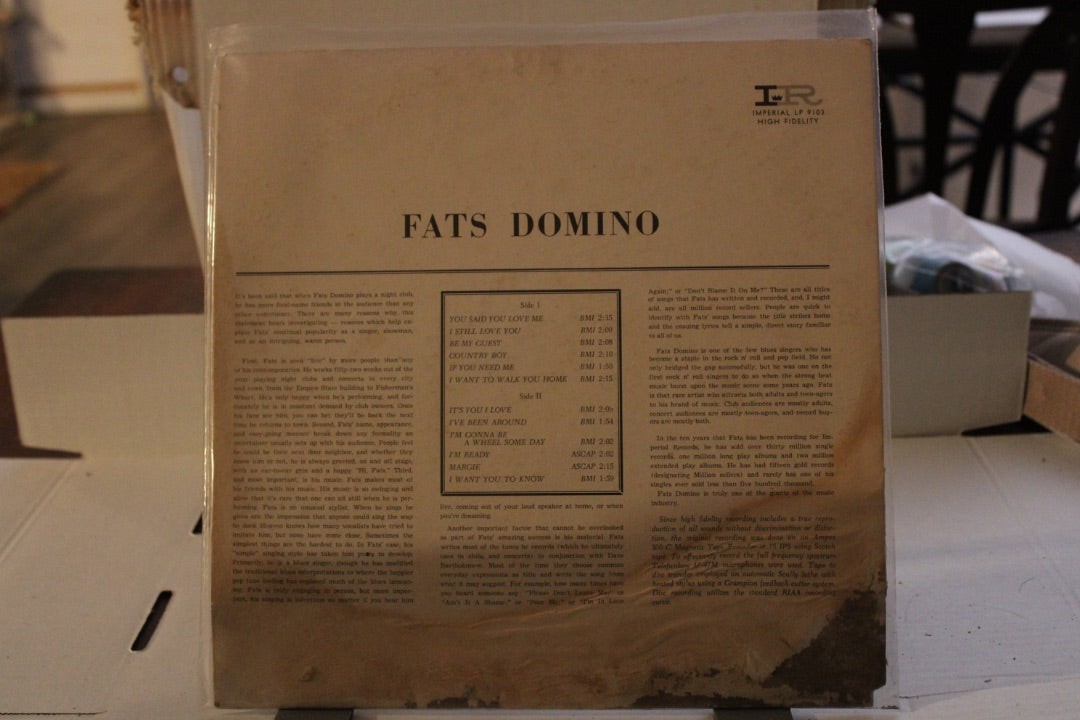 Fats Domino Sings MILLION RECORDS HITS