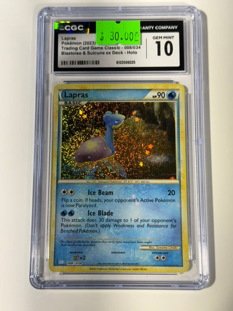 LAPRAS CGC 10 8/34