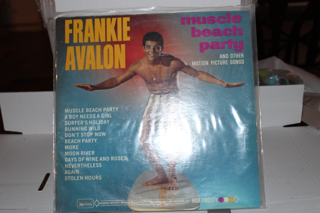FRANKIE AVALON Muscle Beach Party