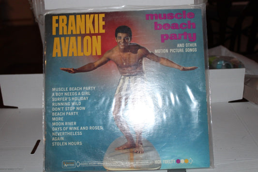 FRANKIE AVALON Muscle Beach Party