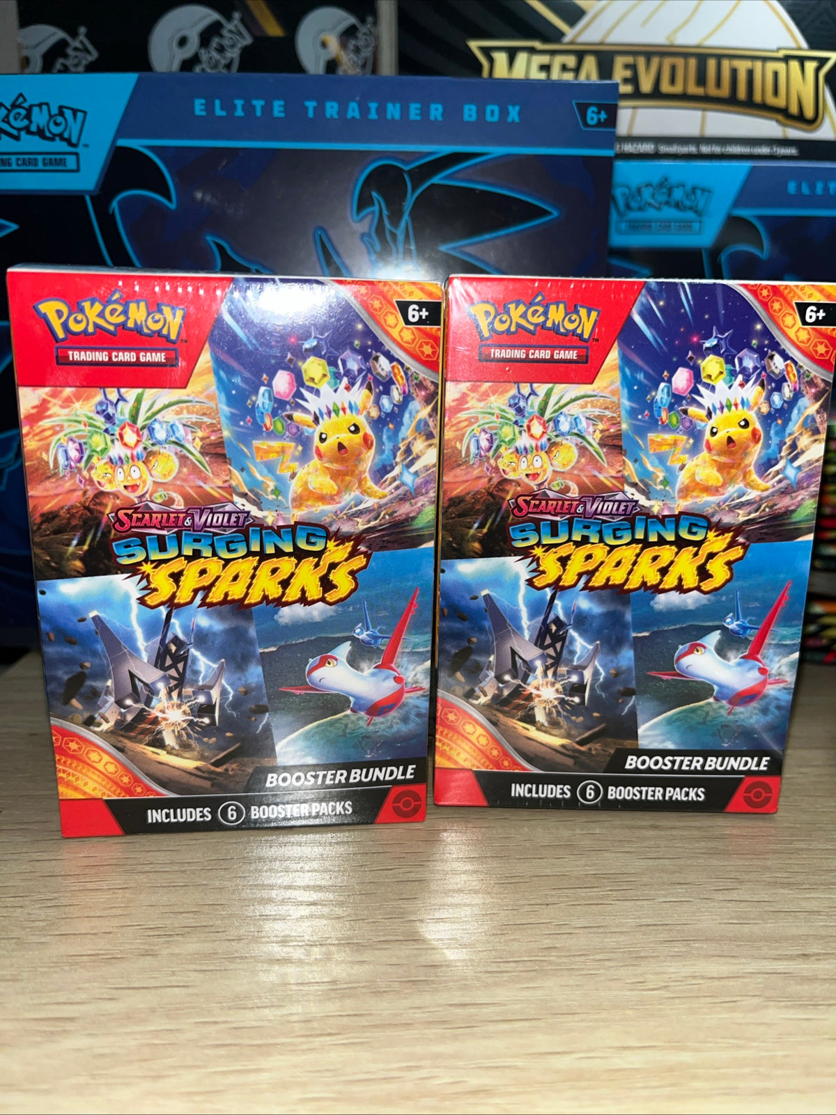 Pokemon Surging Sparks Booster Bundle