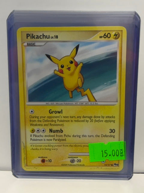 Pikachu lv 18