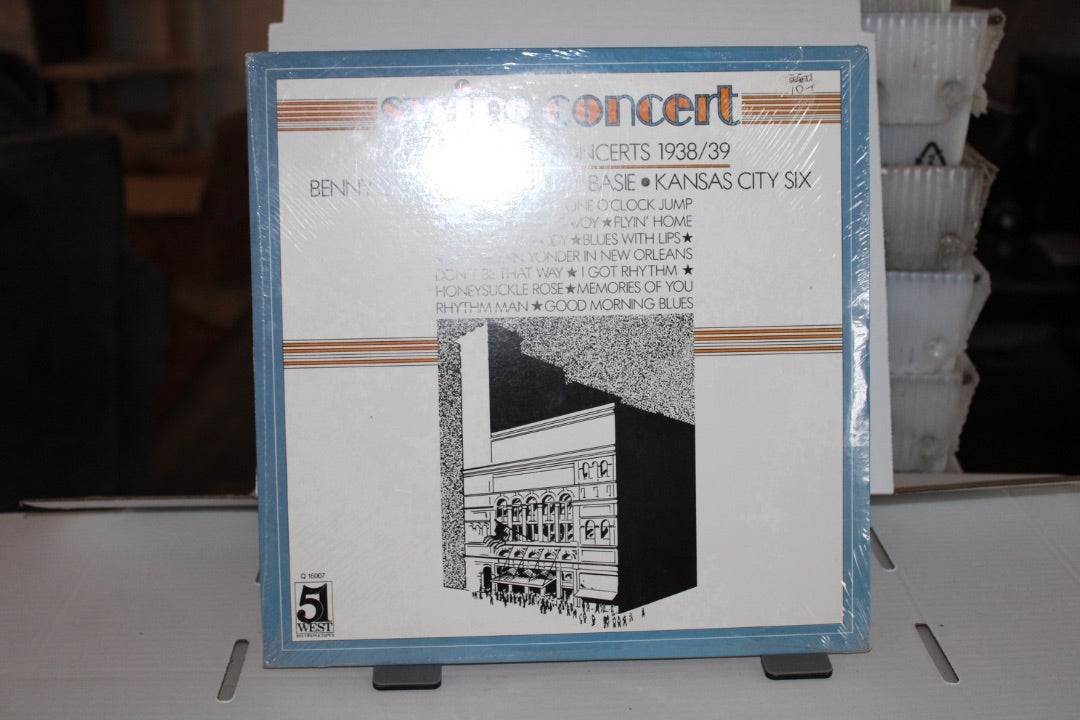 SWING CONCERT Carnegie Hall Count Basie Kansas City Six Lester Young SEALED