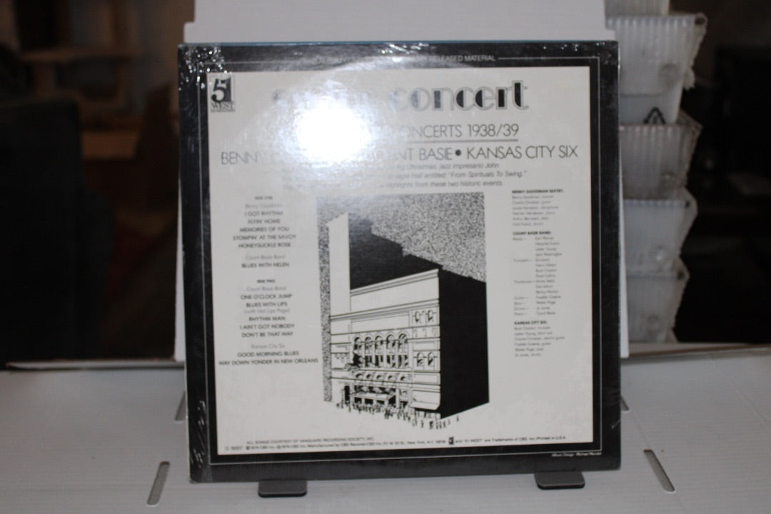 SWING CONCERT Carnegie Hall Count Basie Kansas City Six Lester Young SEALED