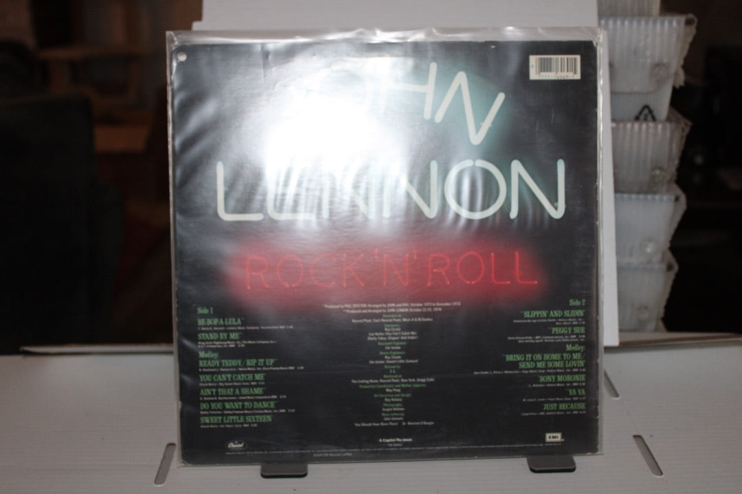 John Lennon Rock and Roll GREEN LABLE