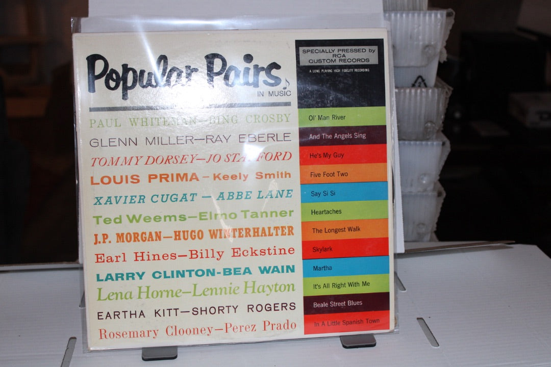 Popular Pairs in Music LP RCA Victor CR 156
