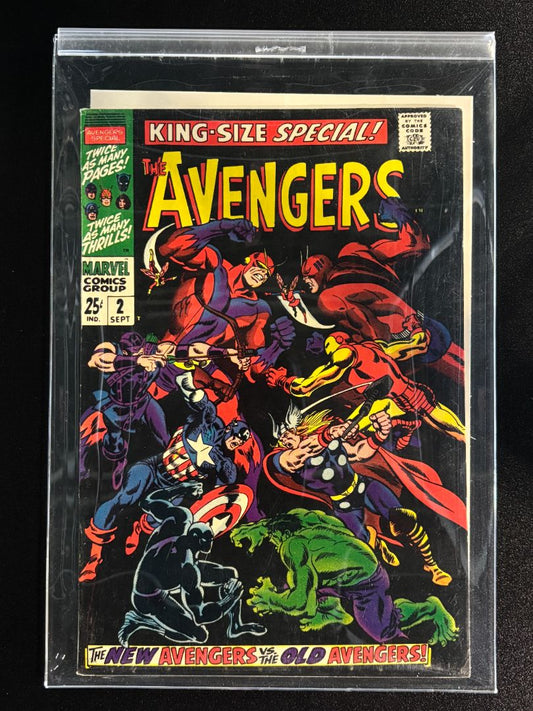 The Avengers - King Size Special #2, "...And Time, the Rushing River..."