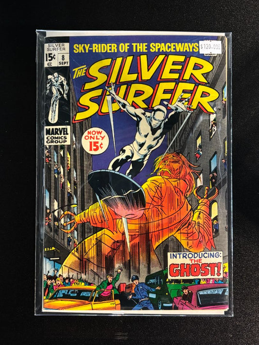 The Silver Surfer #8, Sky-Rider Of The Spaceways!