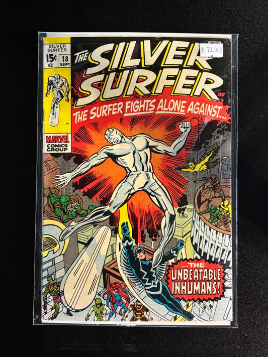 The Silver Surfer #18, "To Smash the Inhumans!"