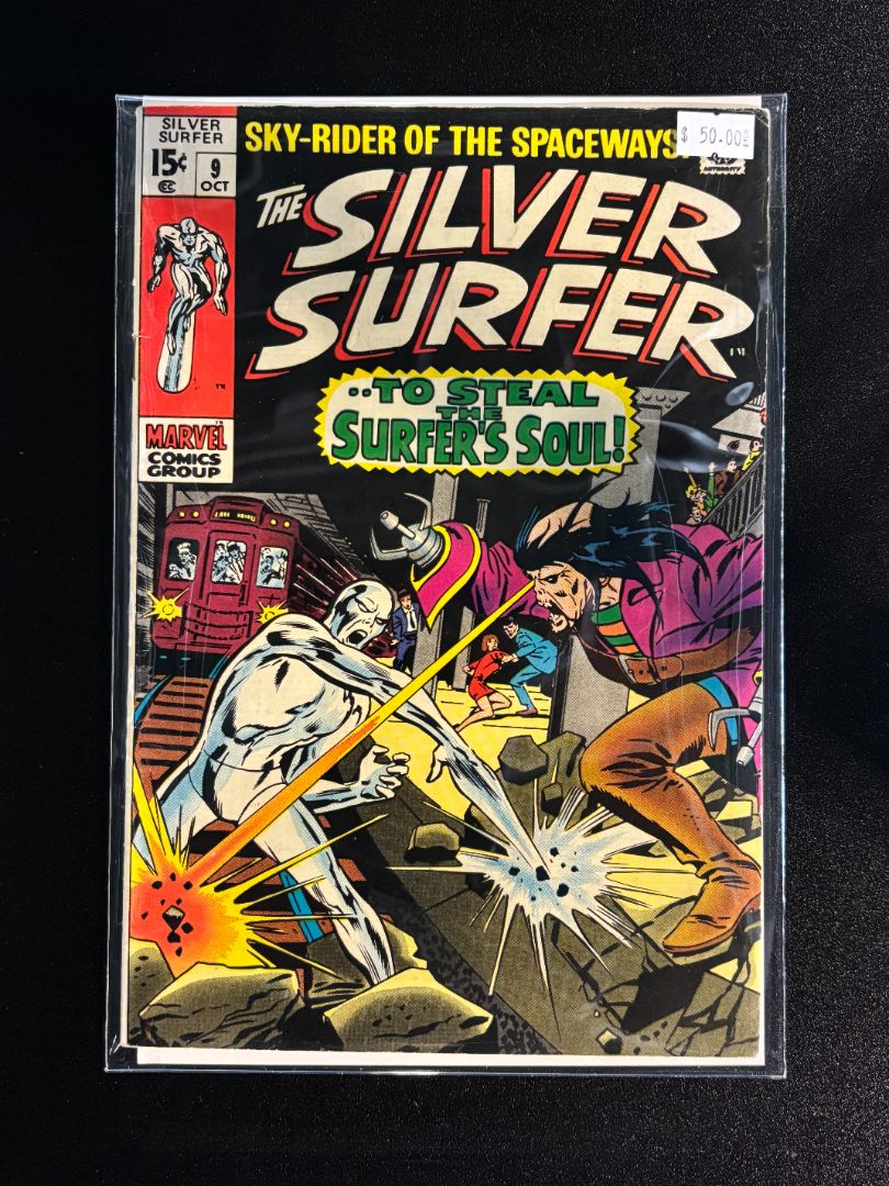 The Silver Surfer #9, ".. To Steal the Surfer's Soul!"