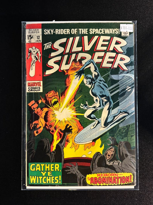 The Silver Surfer #12, The Abomination...reborn!