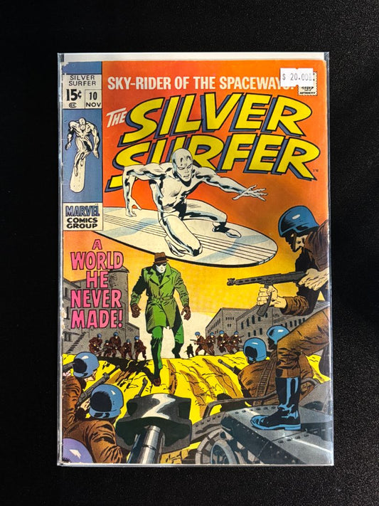 The Silver Surfer #10, A World He Never Made!