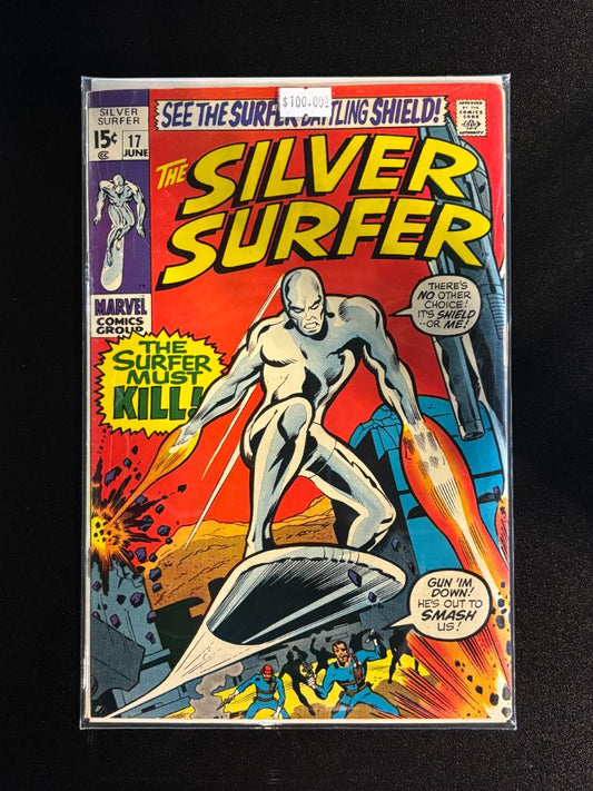 The Silver Surfer #17, The Surfer Must Kill!