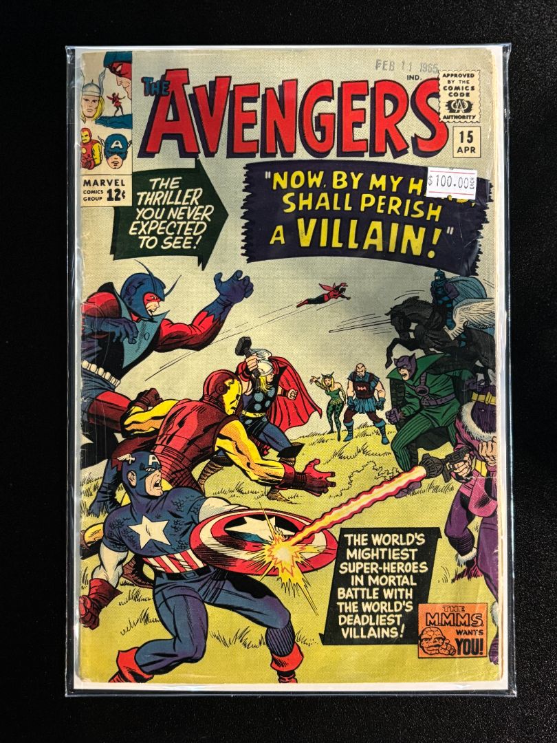 The Avengers #15, Now, By My Hand, Shall Die a Villain!