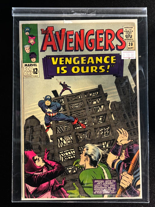 The Avengers #20, Vengeance Is Ours!