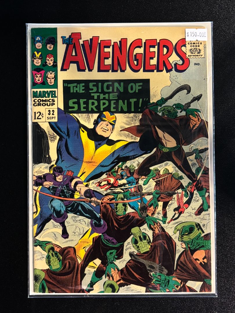 The Avengers #32, The Sign of the Serpent!