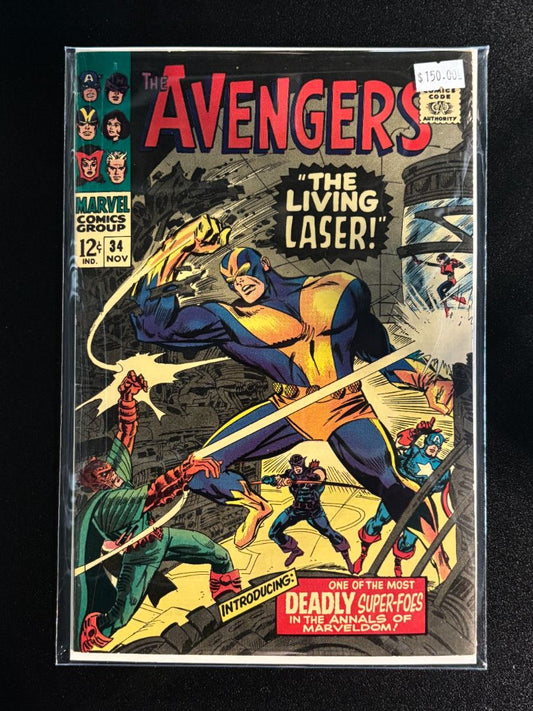 The Avengers #34, The Living Laser!