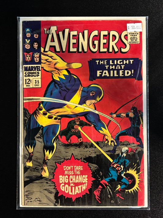 The Avengers #35, The Light That Failed!