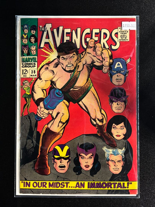 The Avengers #38, In Our Midst... an Immortal!