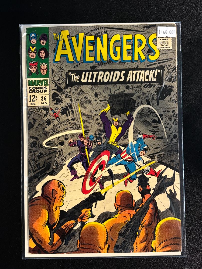 The Avengers #36, The Ultroids Attack!