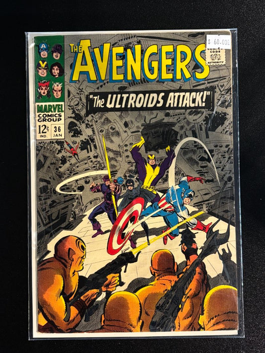 The Avengers #36, The Ultroids Attack!