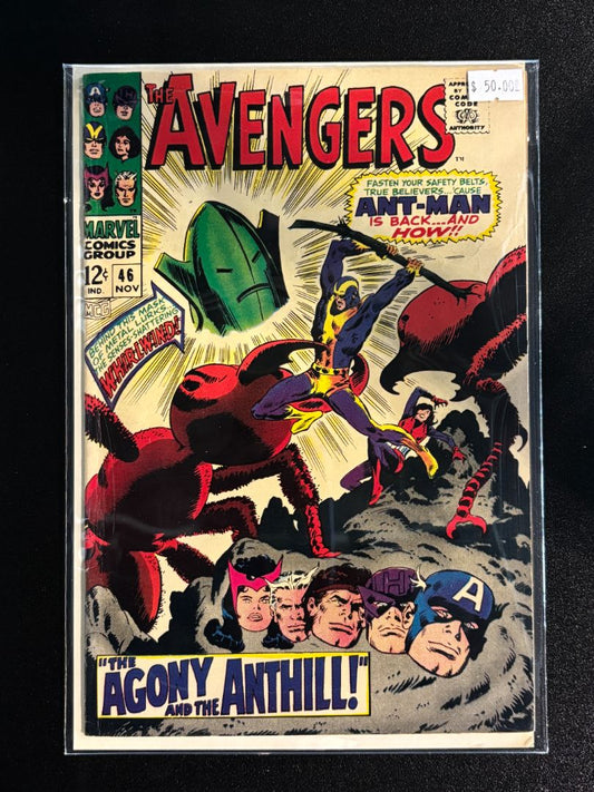 The Avengers #46, The Agony and the Anthill!