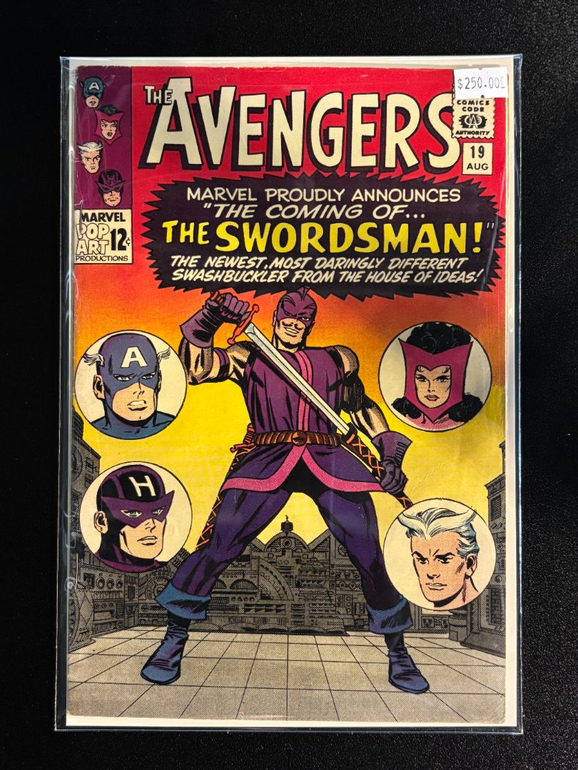 The Avengers #19, The Coming of... The Swordsman!