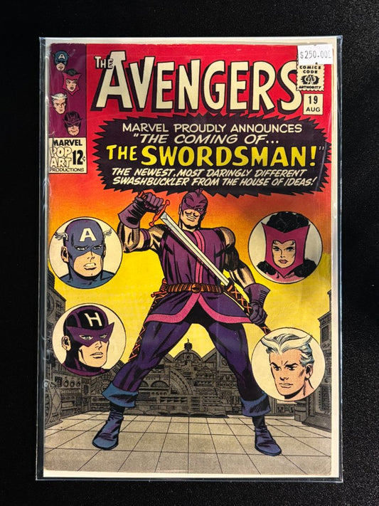 The Avengers #19, The Coming of... The Swordsman!