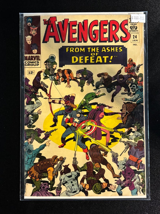 The Avengers #24, From the Ashes of Defeat!