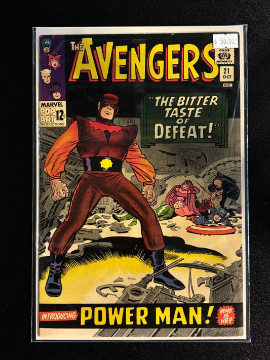 The Avengers #21, The Bitter Taste of Defeat!