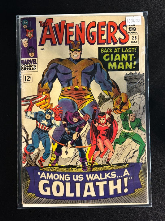 The Avengers #28, Among Us Walks a Goliath!
