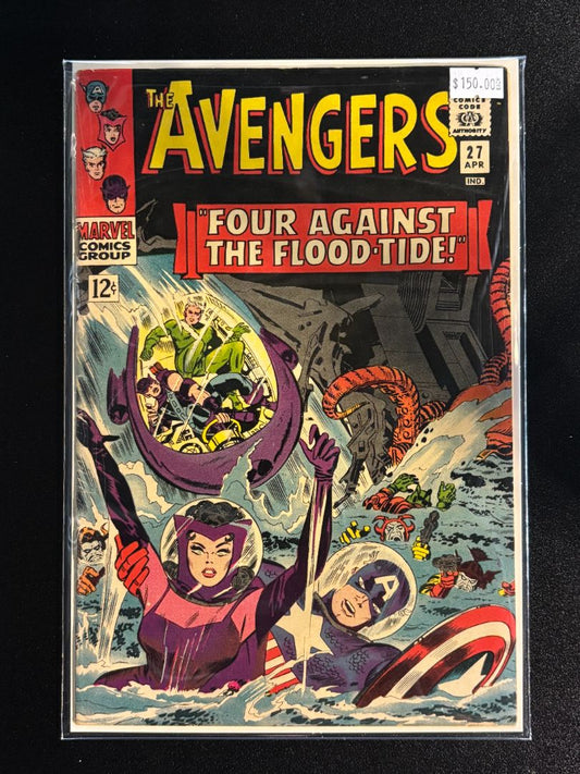 The Avengers #27, Four Against the Floodtide!