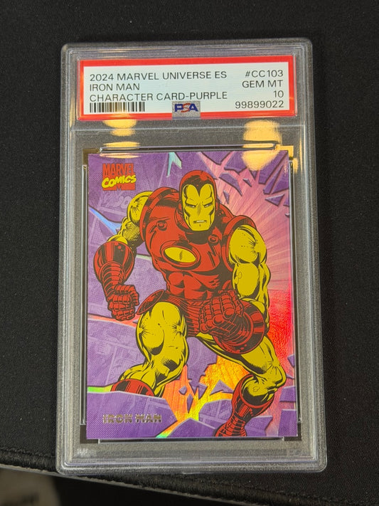 Iron Man PSA 10 purple