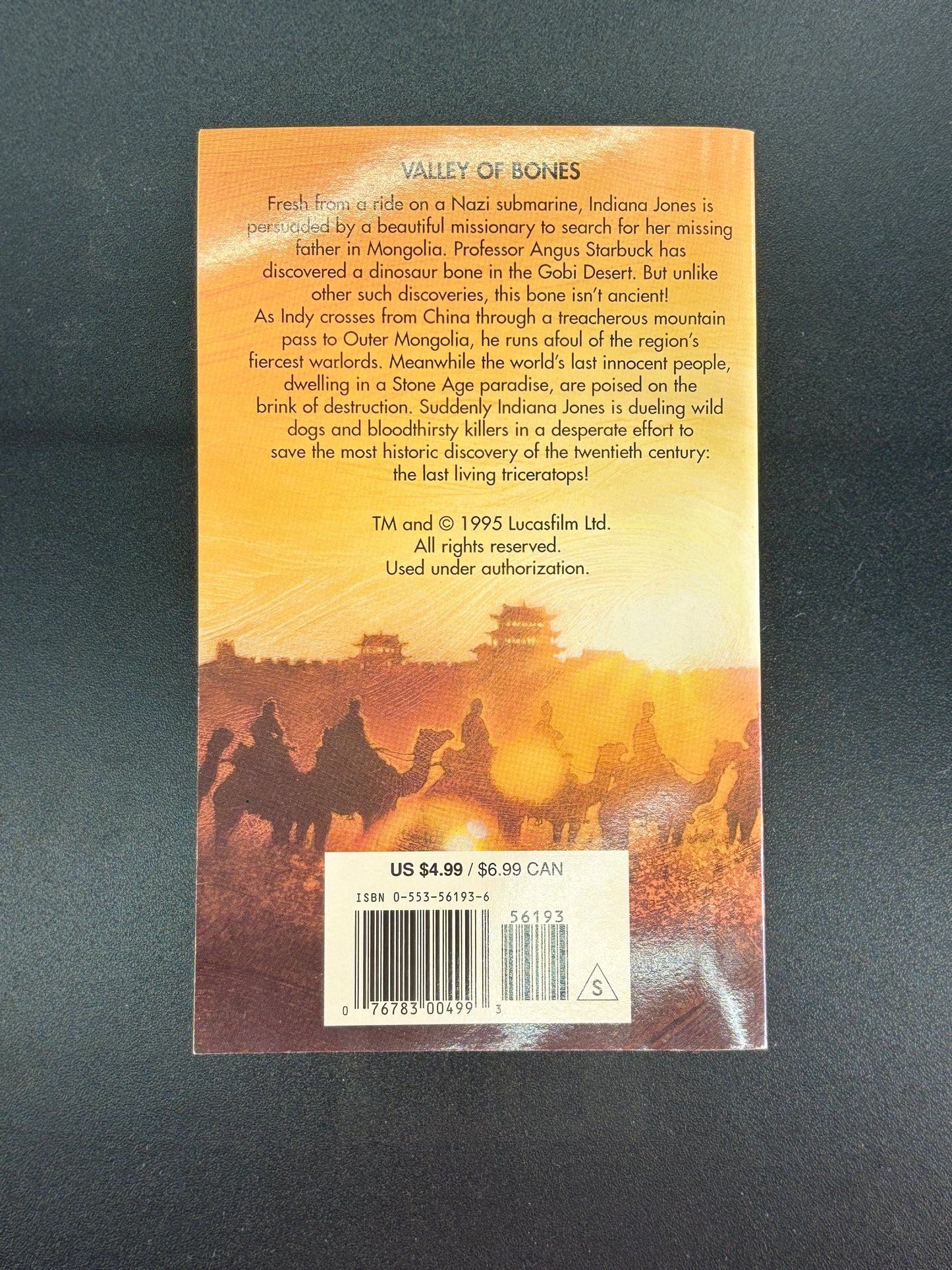 Indiana Jones and the Dinosaur Eggs