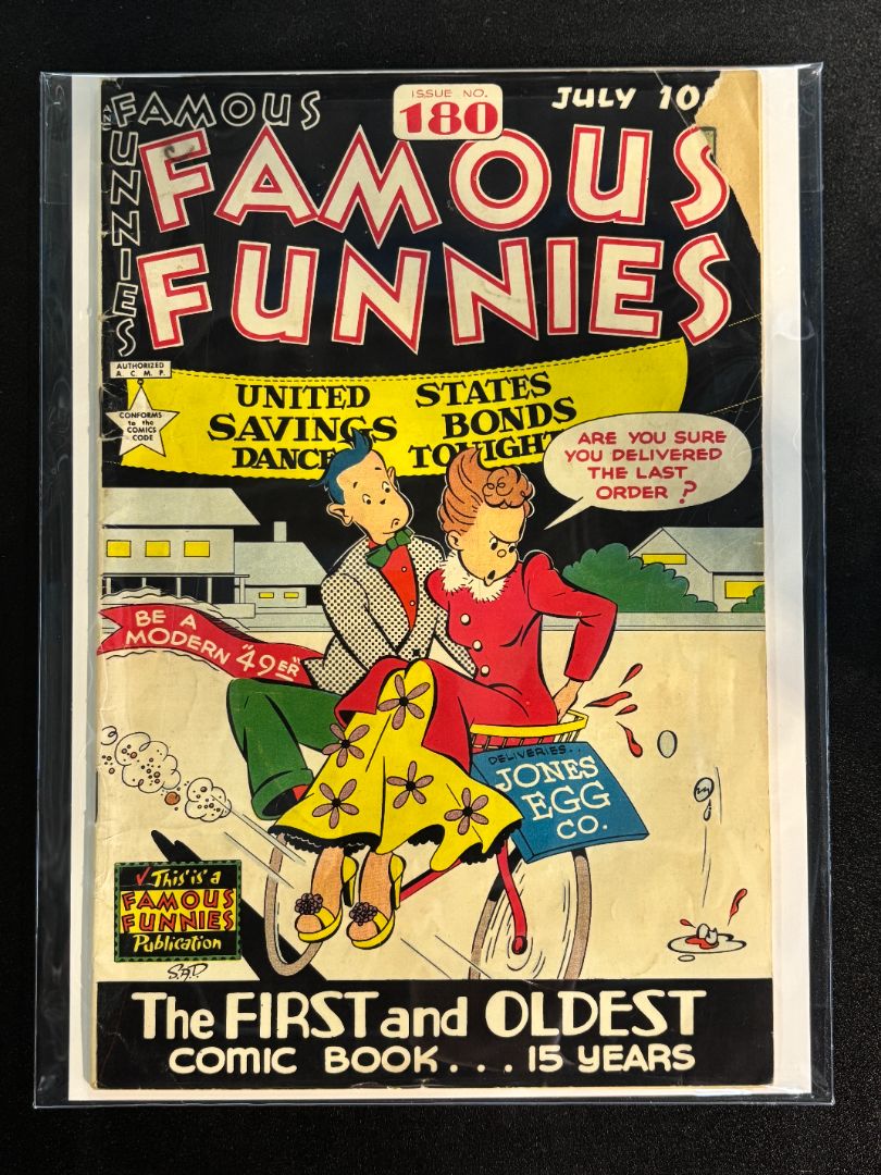 Famous Funnies #180 1949